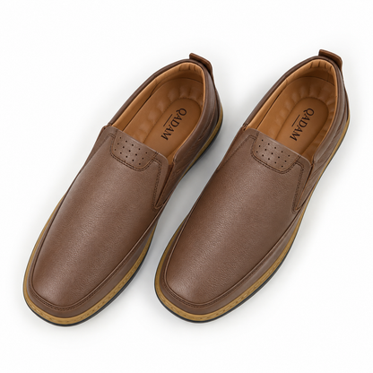 Premium Men’s Casual Shoes SOLES E-71 ( MUSTARD )