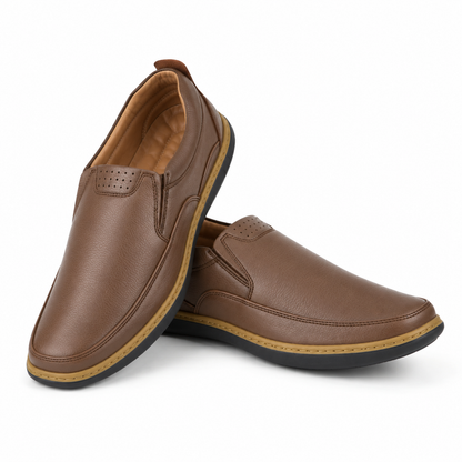 Premium Men’s Casual Shoes SOLES E-71 ( MUSTARD )