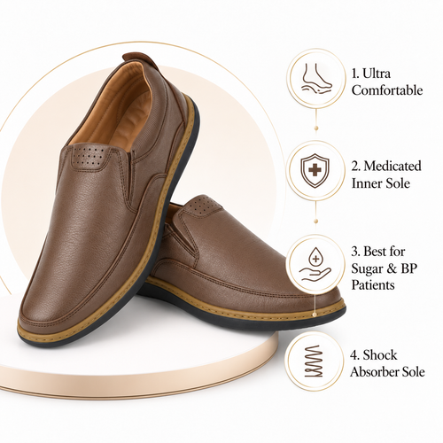 Premium Men’s Casual Shoes SOLES E-71 ( MUSTARD )