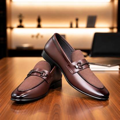 Brown Suede Touch Premium Loafer